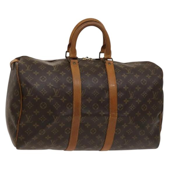 LOUIS VUITTON Monogram Keepall 45 Boston Bag M41428 - Picture 1 of 16